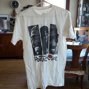 VINTAGE MENS GRAPHIC T-Shirt - Poetic Justice/ Tupac